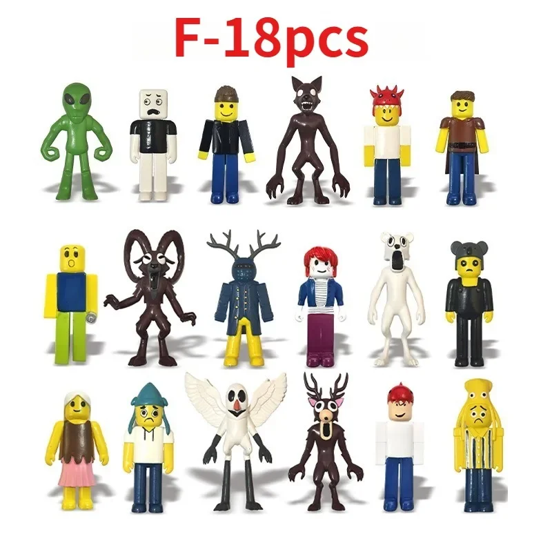 Anime-Spiel 99 Nächte im Wald Mini-Figur PVC-Sammlerstück Dekoration Actionfigur Heimdekoration Spielzeug Kindergeschenke