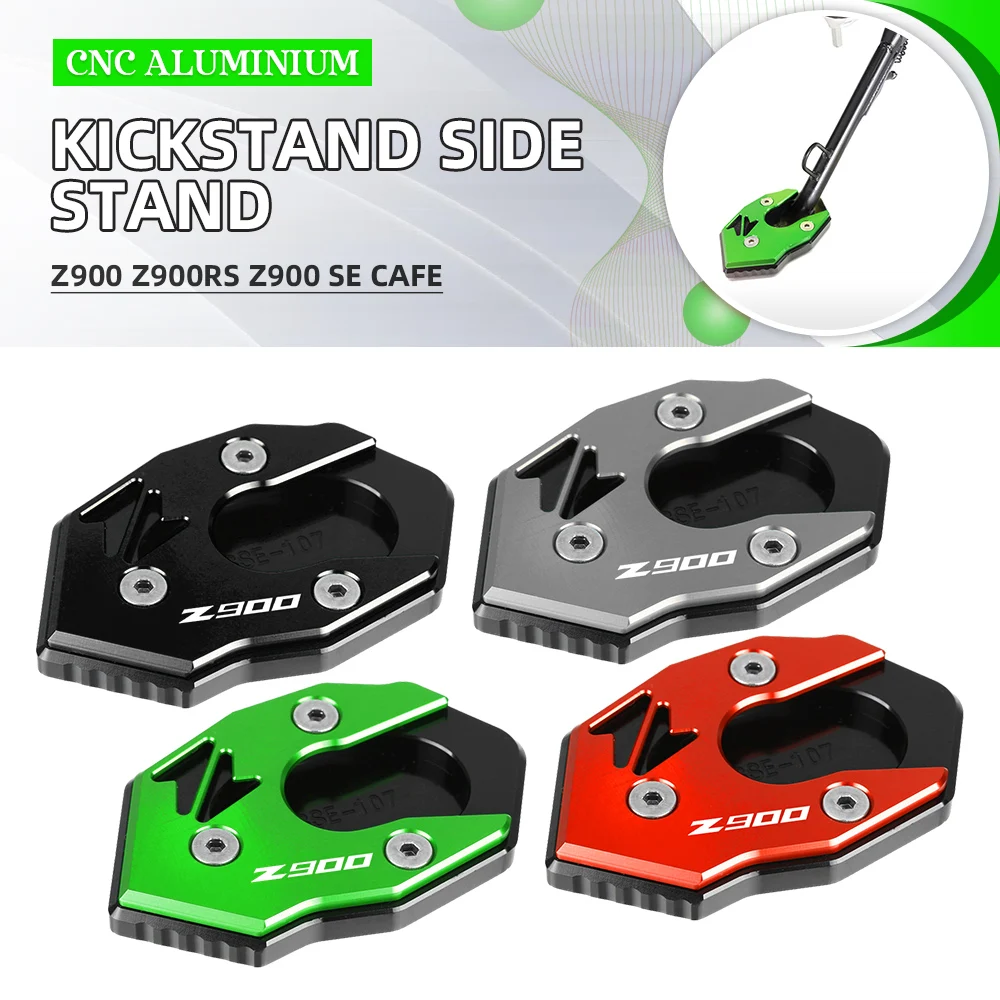 

Motorcycle Side Stand Enlarger Extension Support FOR Kawasaki Z 900 Z900 RS SE Z650 Z900RS 2017 2018 2019 2020 2021 2022 2023