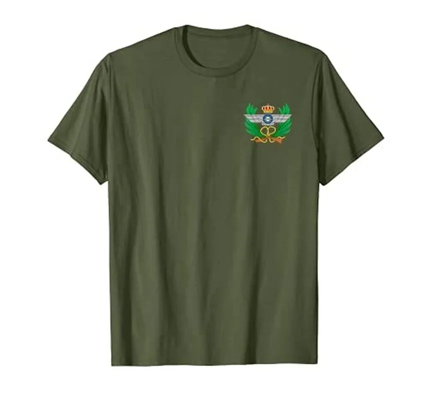 Spanish Air Force Directorate of Economic Affairs Men T-Shirt Short Sleeve Casual 100% Cotton O-Neck Summer TShirt