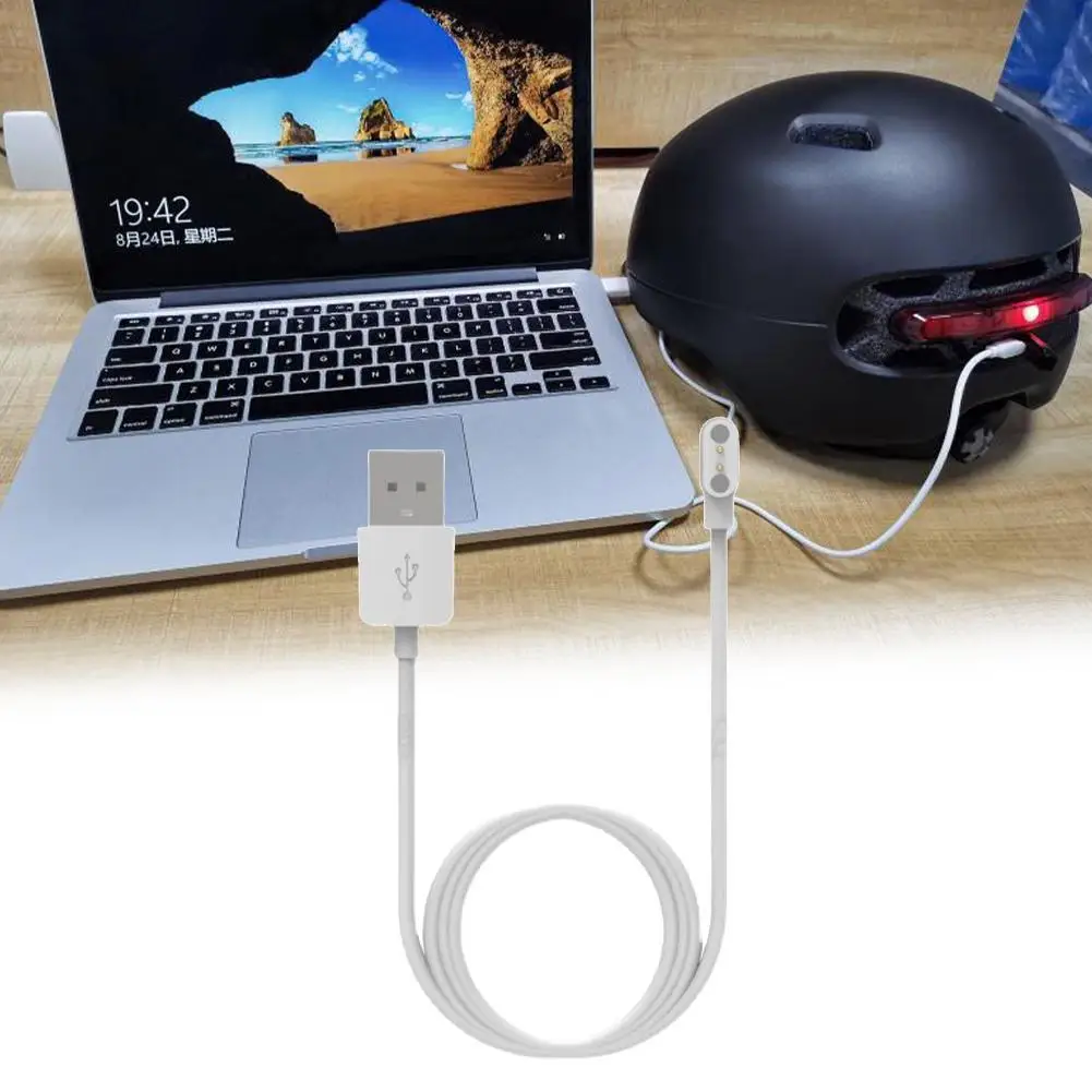 Charging Cable For SMart4u SH50 SH55M Magnetic Charger For LIVALL BH51T BH51M BH50T BH50M BH60SE Smart Cycling Helmet E6Z0