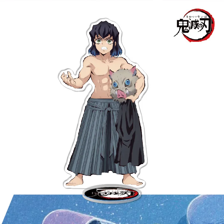 Anime Demon Slayer Acrylic Stand Kimetsu no Yaiba Figures Miniatures Manga Figurines Garage Kits Model ACG Toys Ornaments Decor - view 5