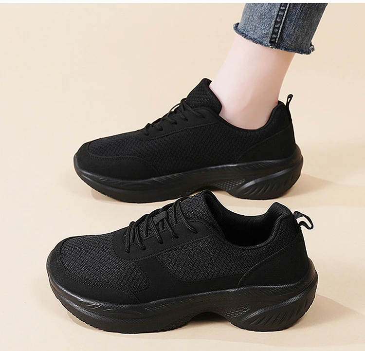Frauen Sneaker Bequeme Heels Turnschuhe Schuhe Frau Casual Schuhe Sport Frauen Körbe Femmes Trainer Weiß Tennis Weibliche – Detail 8