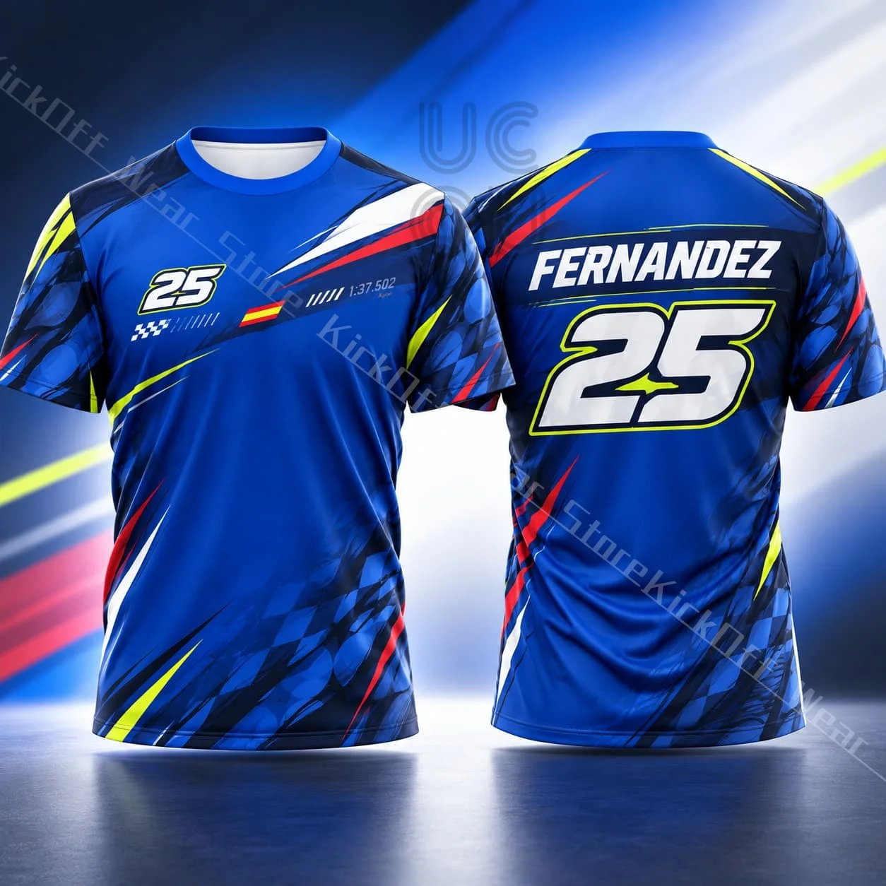 Fernandez 25 Mens Motorcycle Racing Jersey Summer Track Day Casual Streetwear Unisex Motorsport Fan Gift Athletic Graphic Shirt