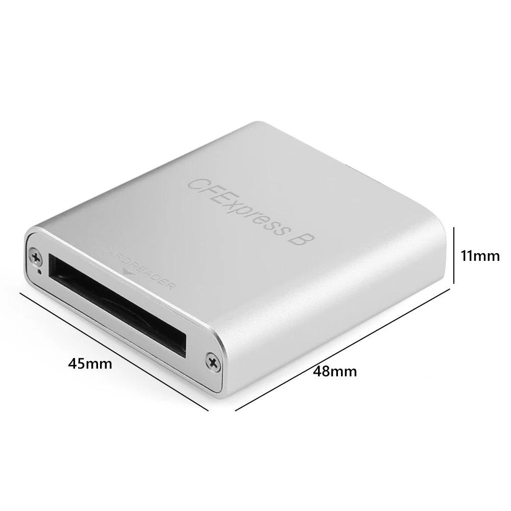Portable Card Data Reader USB 3.1 Gen 2 USB Card Reader 10Gbps Drive-Free for Laptop Computer Phone for MacBook iPad Chromebook