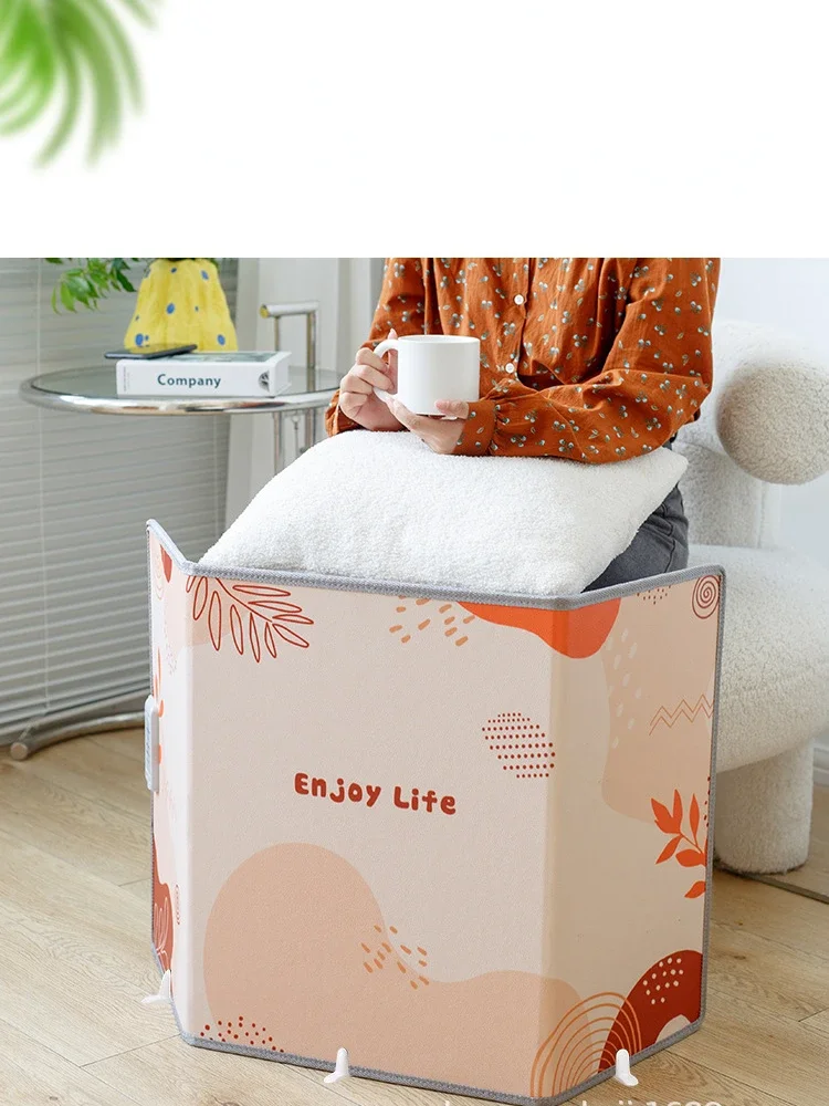 ذكي التحكم في درجة الحرارة ثلاثة محيط تدفئة القدم المحمولة تحت الطاولة سخانات المنزل للطي الكهربائية دفئا