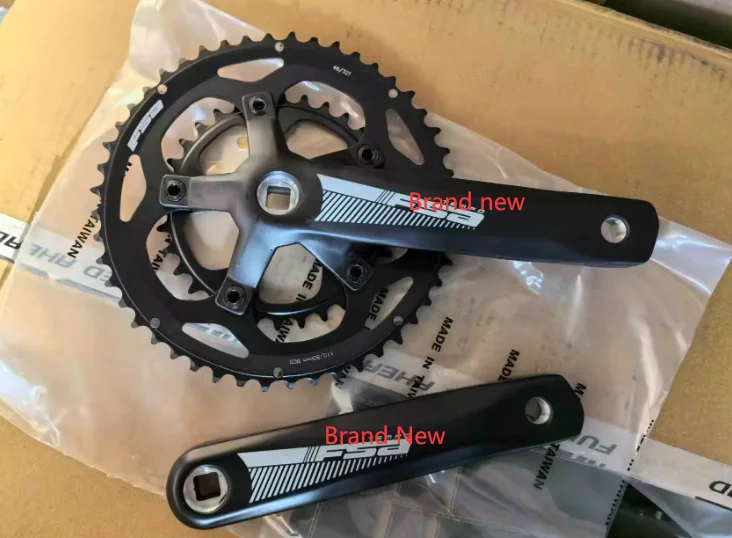 1 for FSA Tempo Compact Road Chainset - 50 / 34T - 48 / 32T - 170