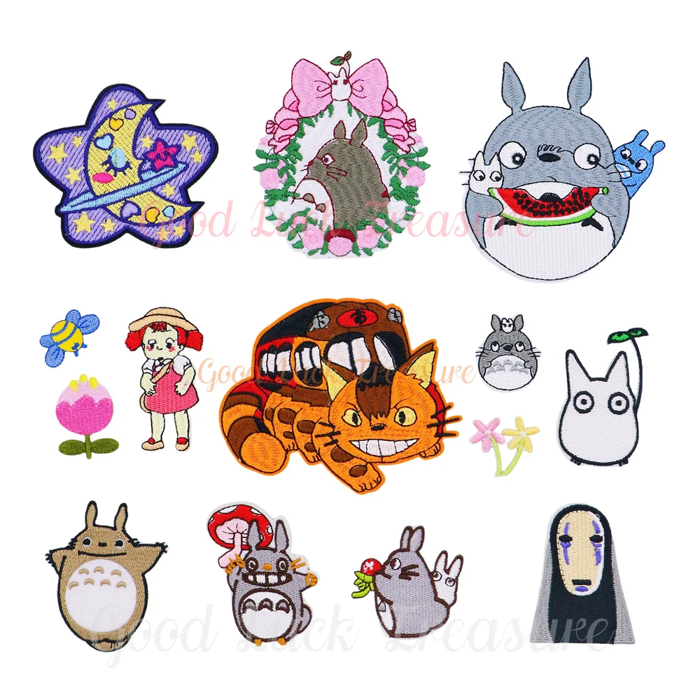 New Embroidery Ironing Cute Cartoon Animal Car Pattern Patch DIY Clothing Luggage Decorative Accessories