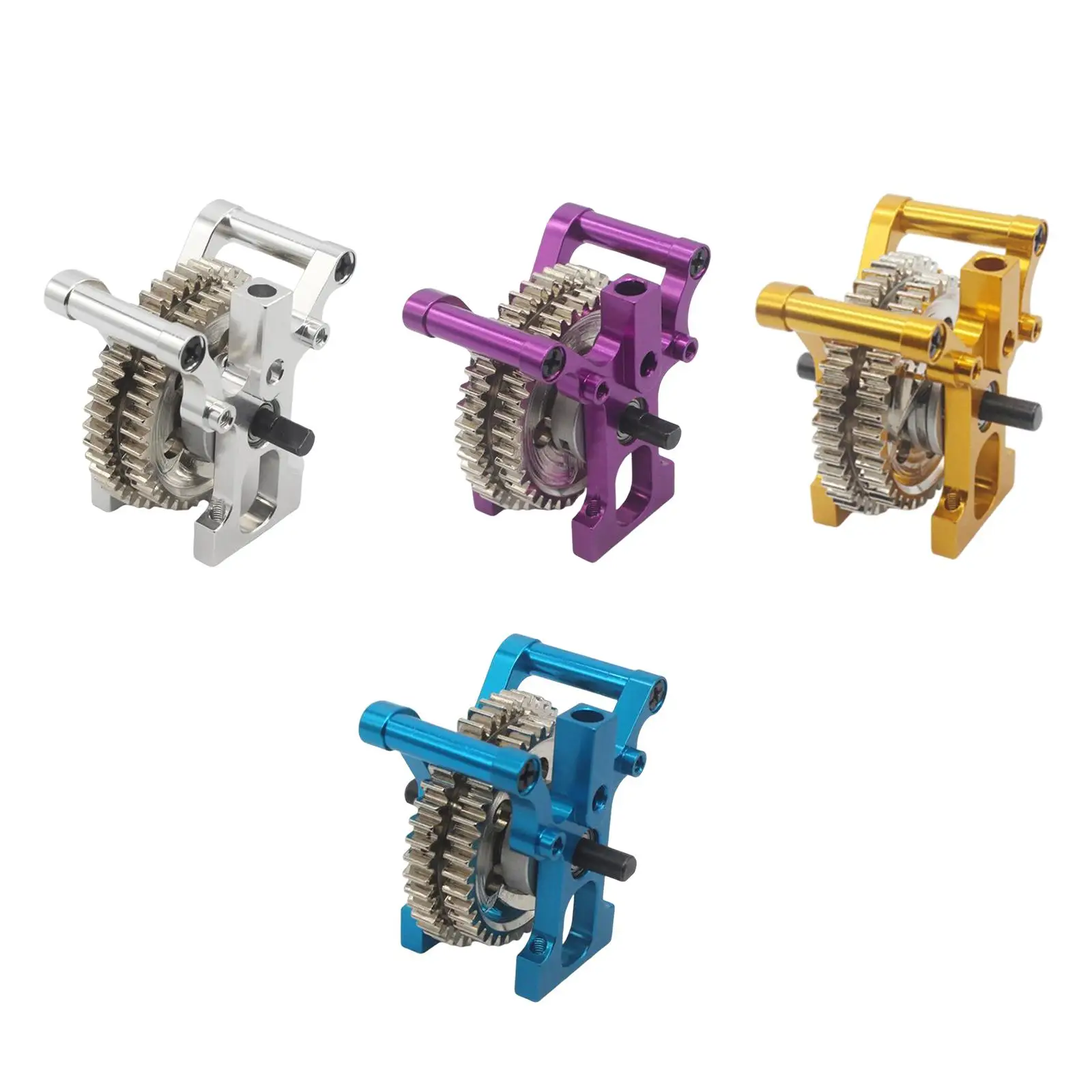 06232 122025 Metal Gears Two Speed Transmission Complete Fit for HSP 94155 94166 94177 Crawler Off-road Vehicles DIY Accessories