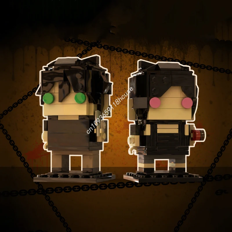 

281 шт. MOC Эндрю Эшли Гравс Brickheadz модель строительные блоки образование кирпич идея детские модульные игрушки «сделай сам» рождественские подарки