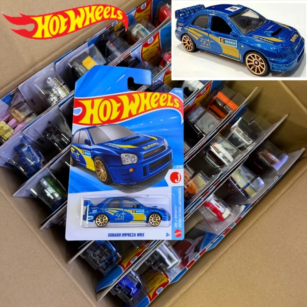 

NEW Hot Wheels 1/64 Diecast Alloy Car SUBARU IMPREZA WRX 2026 HW J Imports Collectible Model Collection Birthday Gift Toys