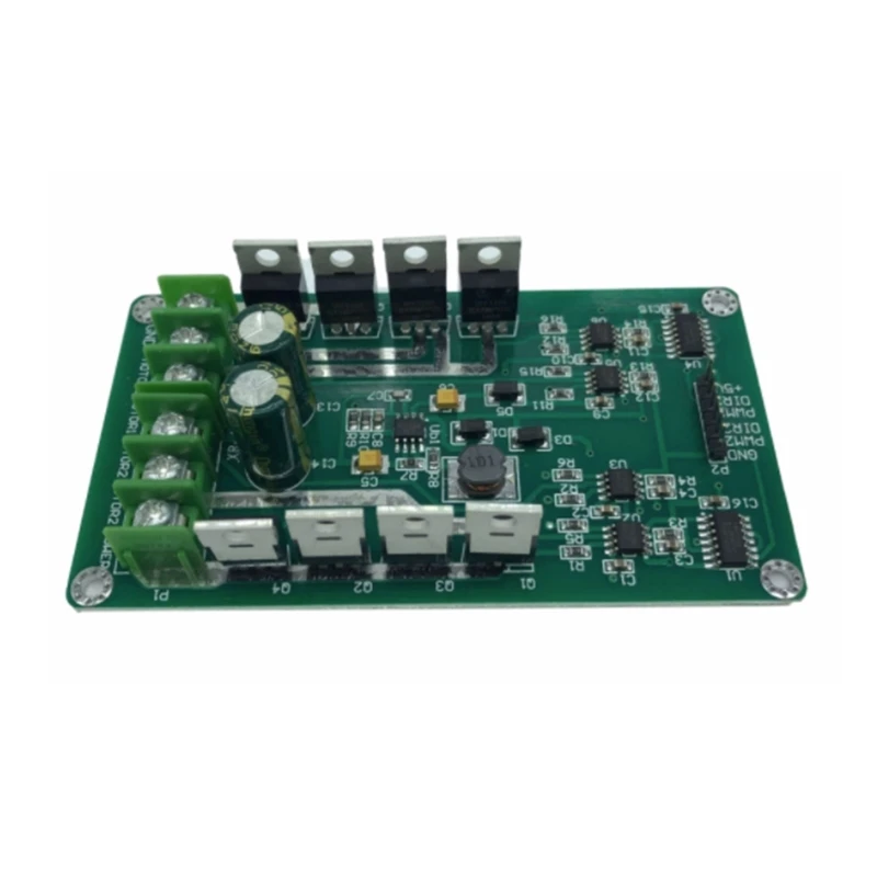 Dual Motor Driver Module Board H-bridge DCMOSFET IRF3205 3-36V10A 30A Motor Driver Board with Brake Function