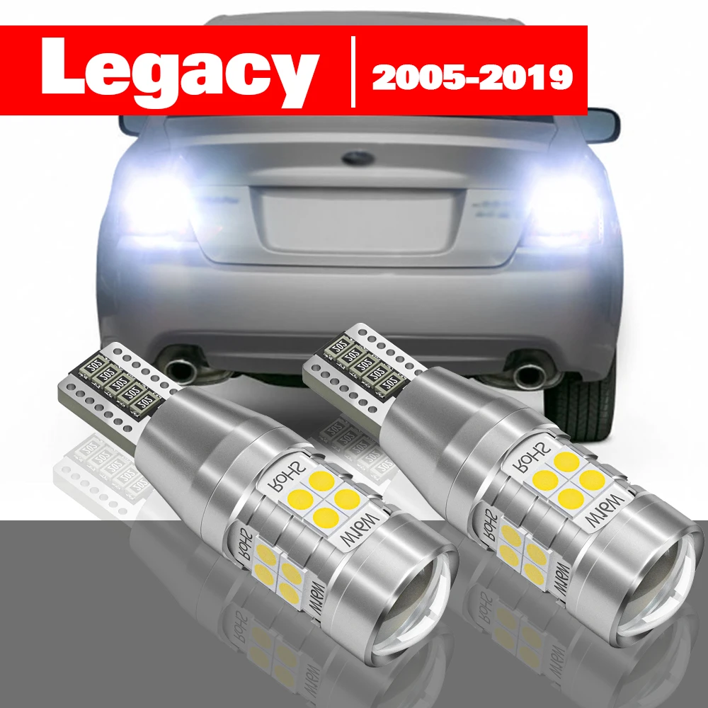 

For Subaru Legacy BM BR 5 2005-2019 2pcs LED Reverse Light Backup Lamp Accessories 2010 2011 2012 2013 2014 2015 2016 2017 2018