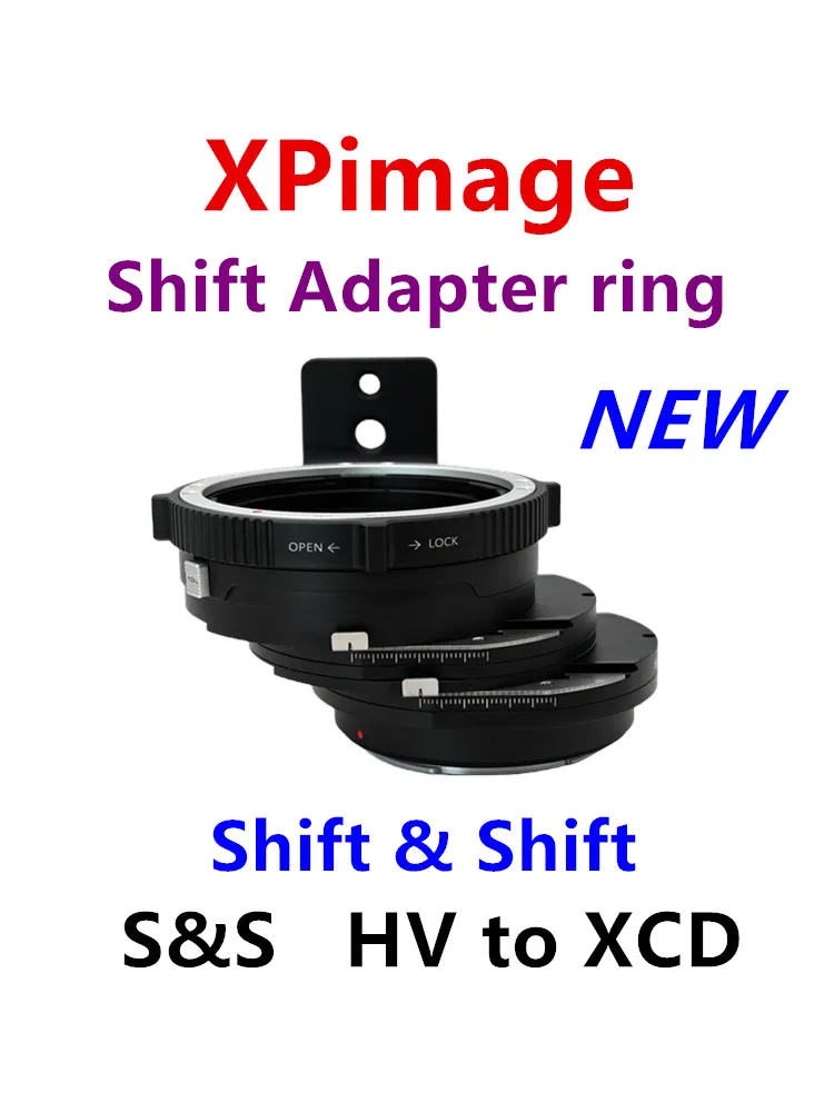 

XPimage dual translation axis-Shift&Shift adapter ring for Hasselblad XCD to Hasselblad V-mount lens X1D 50c X2D 100c 907X