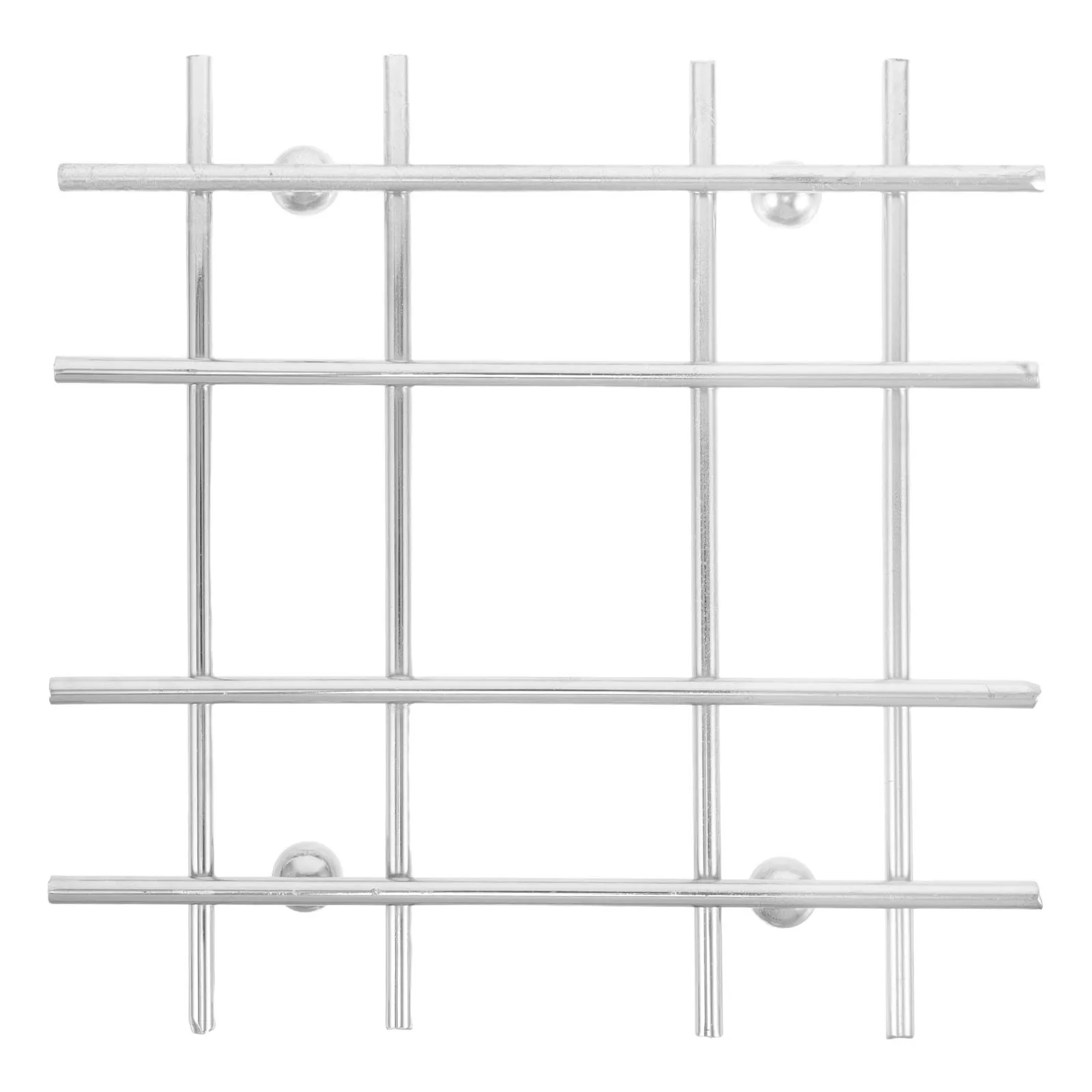 

Kitchen Trivet Set: Heat Resistant Metal Placemat For Hot Pots Pans Modern Iron Wire Mat Coaster Dining Desk Decor