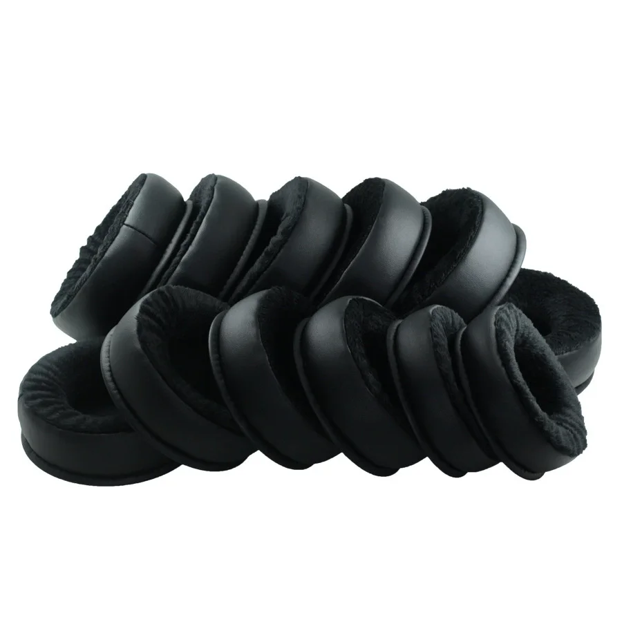 2pcs Round Velvet Fabric Earpad 80MM 85MM 90MM 95MM 100MM 105MM 110 MM For Fostex AKG-72 Headphone Ear Pads Headset Foam Cushion