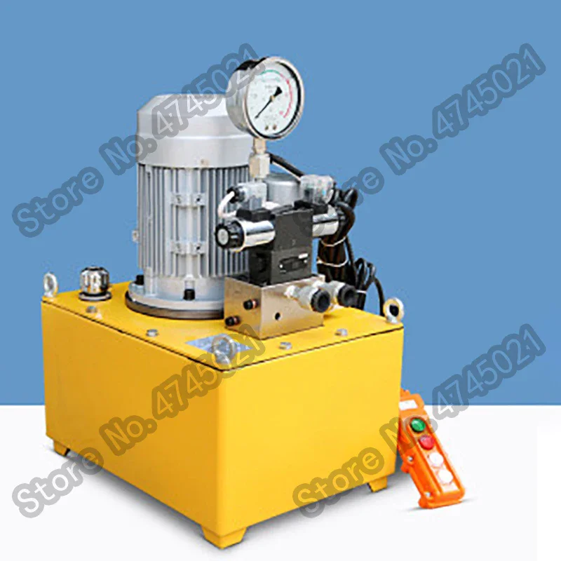 

DCF-0.75 Two-way Super High Pressure Solenoid Valve Electric Pump Double circuit hydraulic pump with remote control