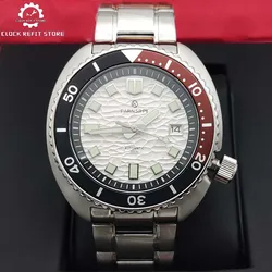 Parnsrpe-New 45mm Luxury Business Men's Mechanical Watch Sapphire Glass Men's Automatic Mechanical Watch Waterproof