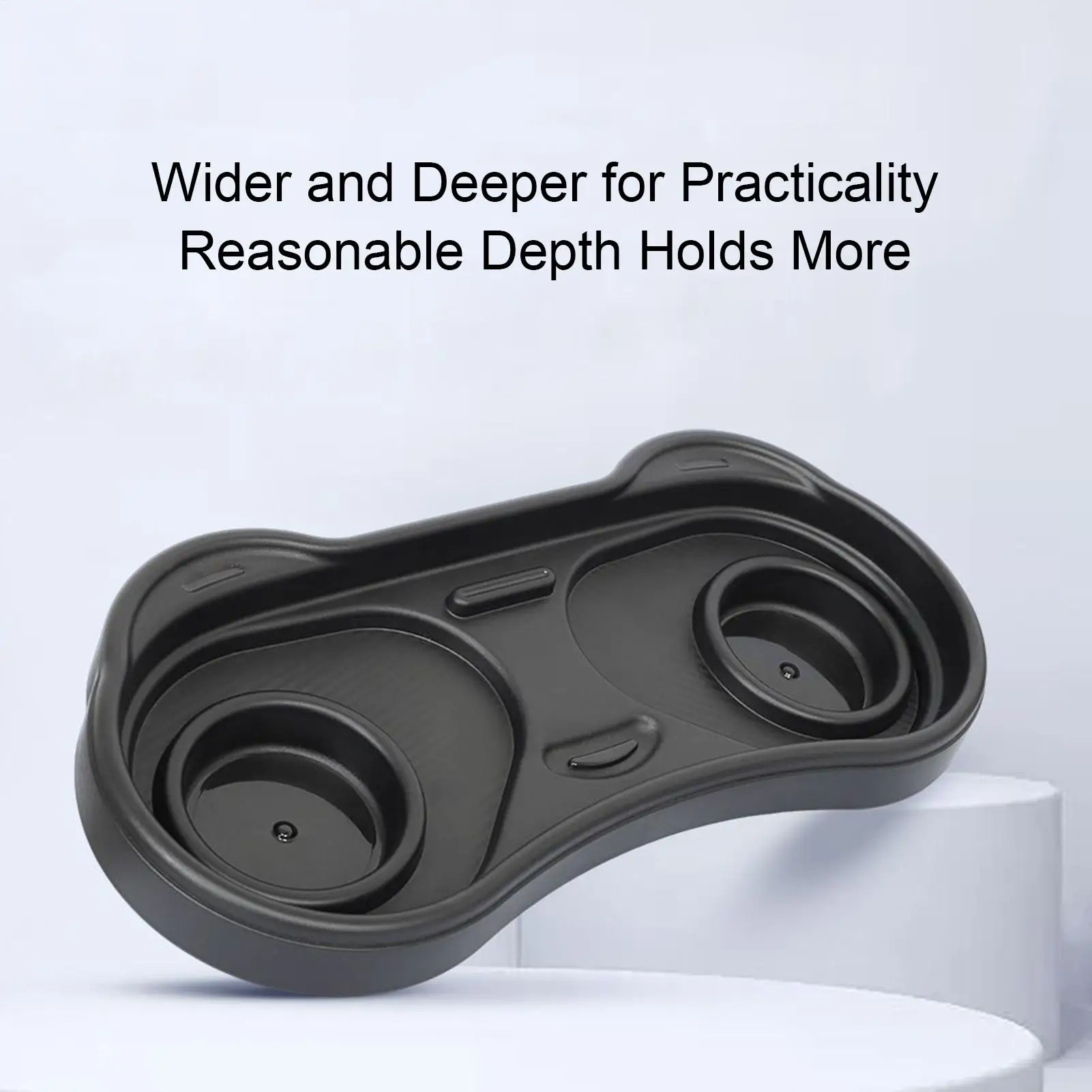 Multi Functional Snack Tray for Stroller Detachable Sturdy Stroller Cup Holder Clamp Attachment Adapter for City Walking