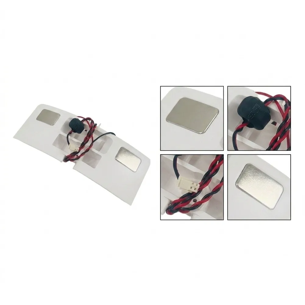 Charging-Contact Automatic Water Supply Port For Roborock For Qrevo S Robot Vacuum ABS Plastic Black White Replacement Part