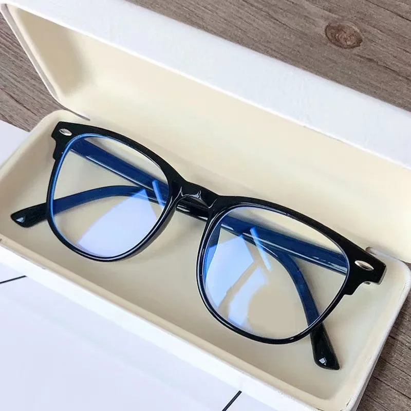 Classic Transparent Computer Glasses Frame Women Men Anti Blue Light Glasses Blocking Glasses Optical Glasses Lenses Oculos Male