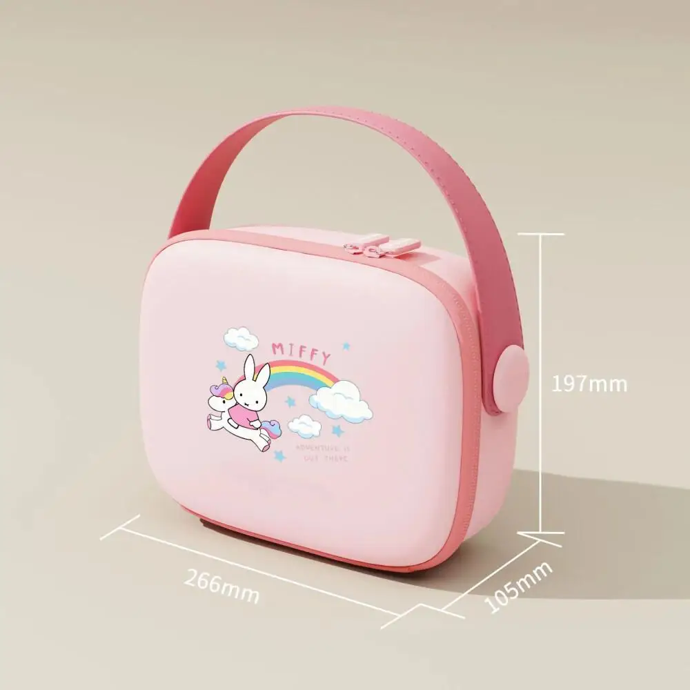 

Косметичка Miffy, милая мультяшная креативная стильная портативная многофункциональная большая вместительная водонепроницаемая косметичка Kawaii для девочек, подарок