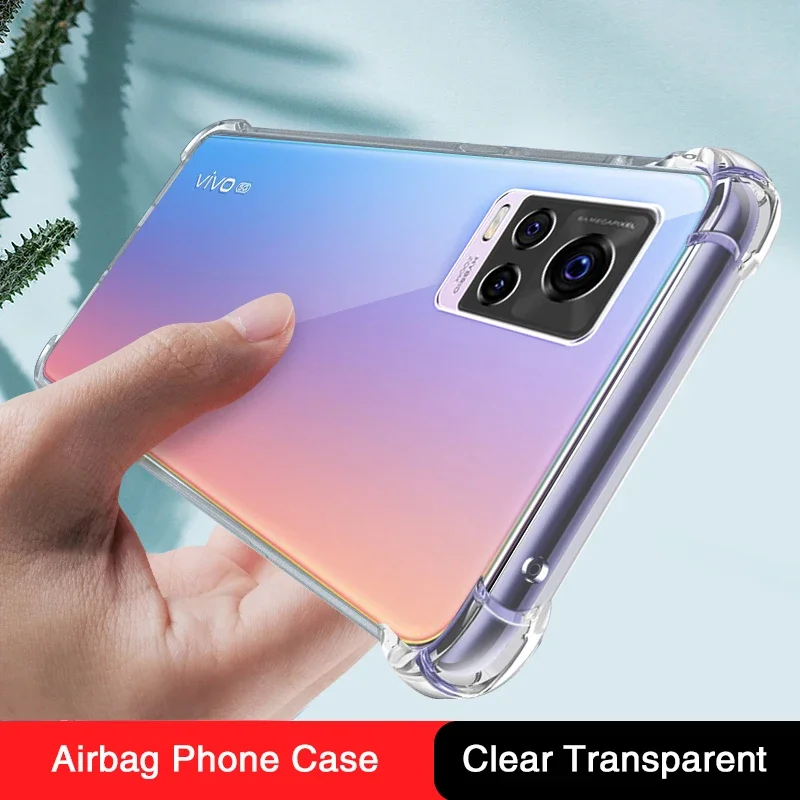 

Transparent Silicone Phone Case for VIVO V20 Pro SE V20Pro V20SE 5G Airbag TPU Camera Protection Original Back Cover Thin Fundas