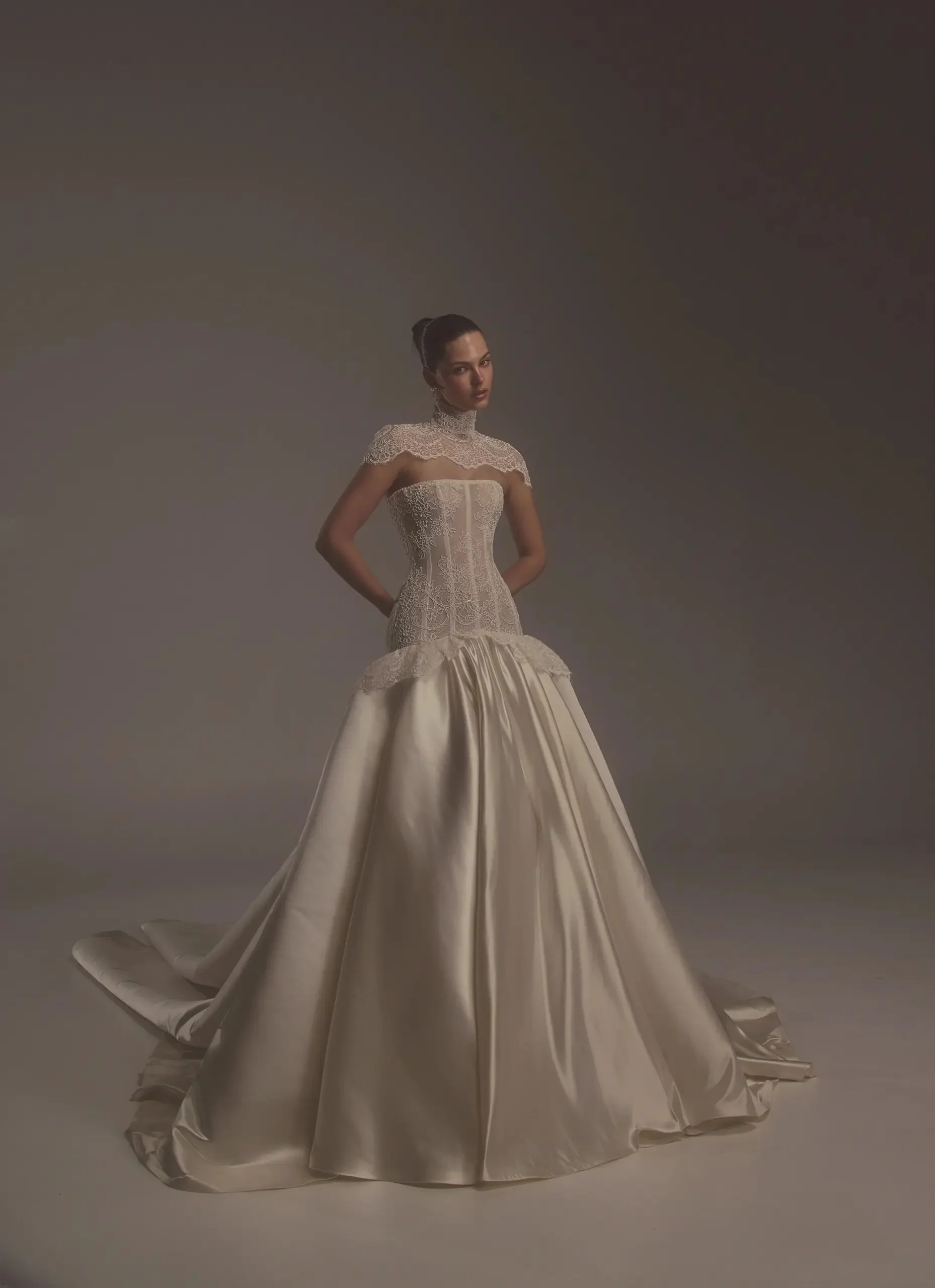 corset wedding dress vestido de noiva minimalista vestidos elegantes 2027 civil lace para casamento satin a line bride bespoke