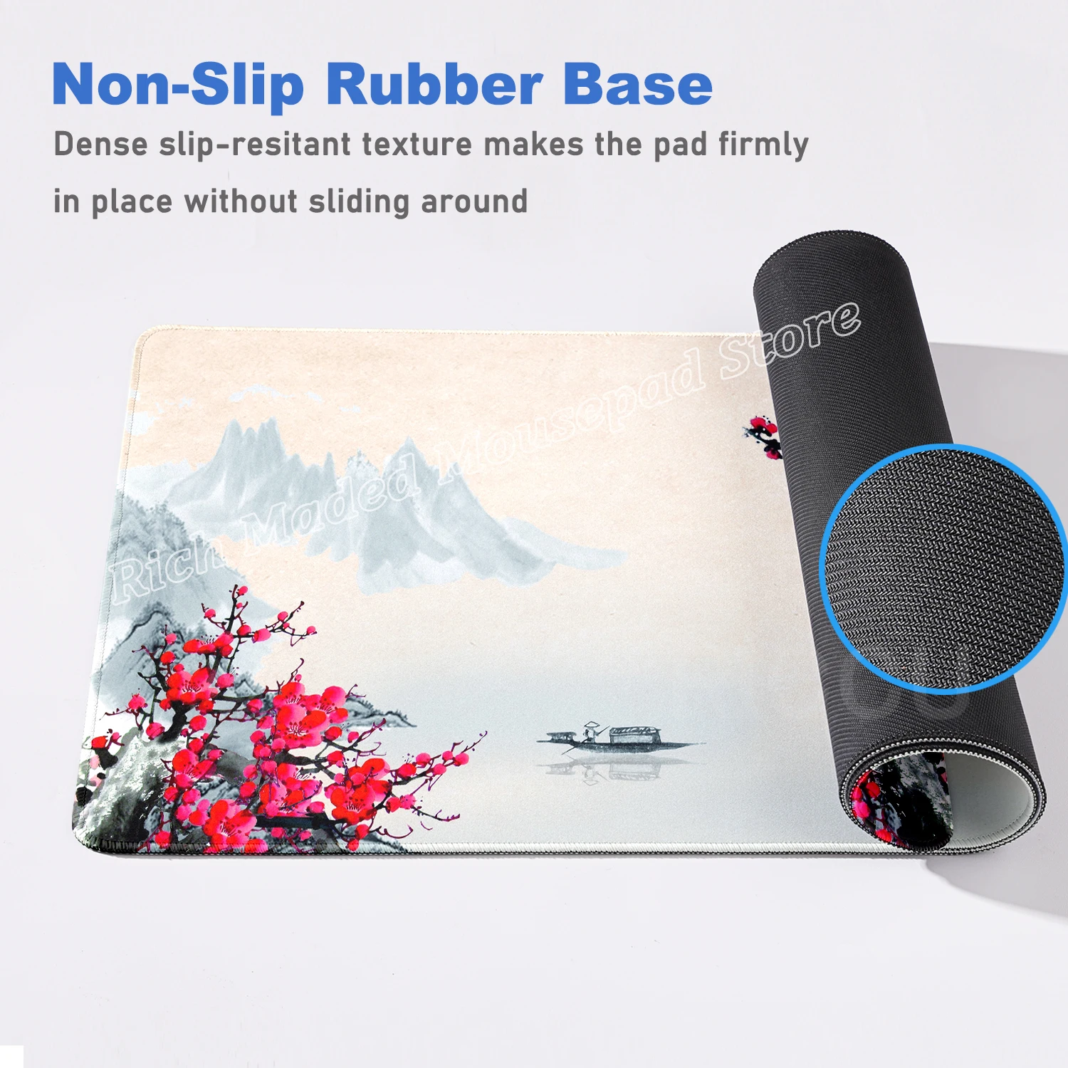 Sakura Japanese Cherry Blossom Mouse Pad Gaming XXL Home Extended Mousepad Large Keyboard pad Office accessories Laptop Mice Pad