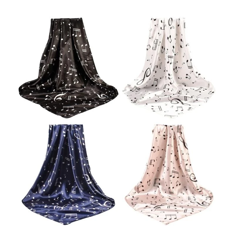 

Trendy Desert Scarf, Musical Note, Soft and Comfortable, Suitable for Hiking, Camping Multipurpose Scarf Shawl Y166