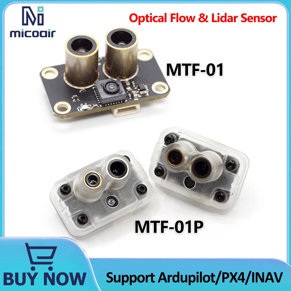 MicoAir 8m/12m Optical Flow & Lidar Sensor MTF-01/MTF-01P Compatible with Ardupilot/ PX4/ INAV for FPV Quadcopter Drones