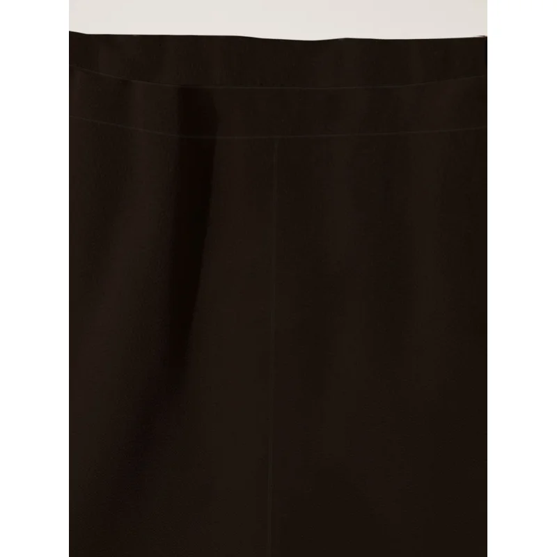 2025 カジュアル エレガント ワイドレッグパンツ レディース レギュラーウエスト 通気性 スリム ブラック デイリー オフィス トラウザーズ