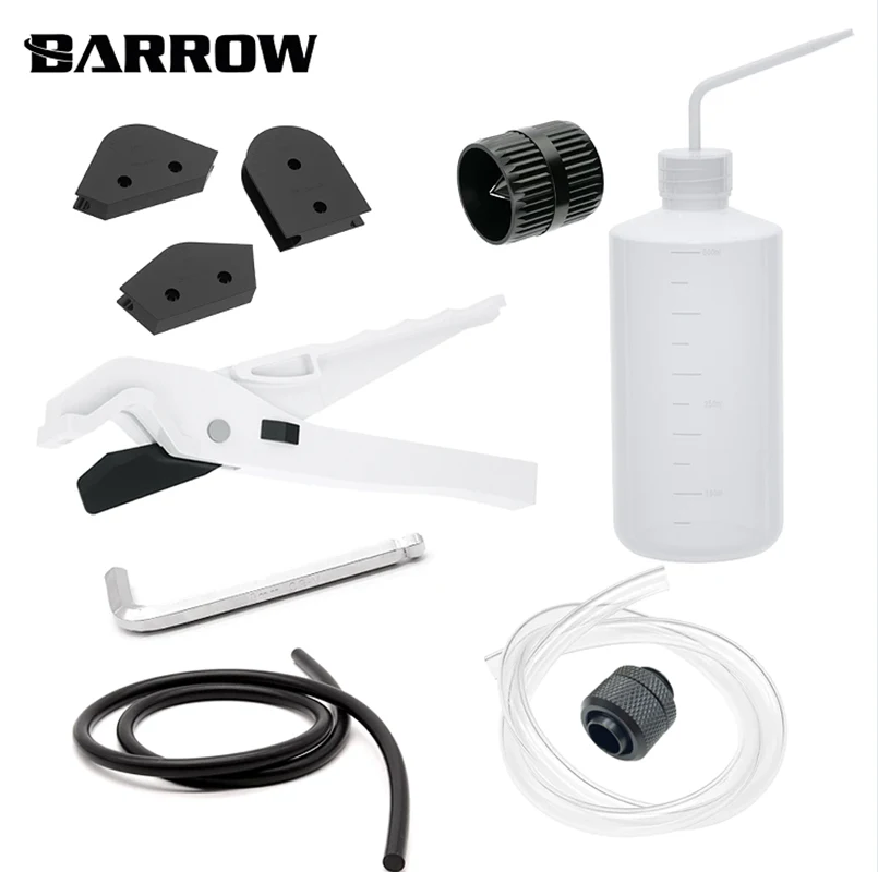 BARROW OD12/14/16mm Acrylic/PMMA/PETG Hard Tube Bending Mould Kit + Water Bottle + 24pin Power Starter Water Cooler System Tool
