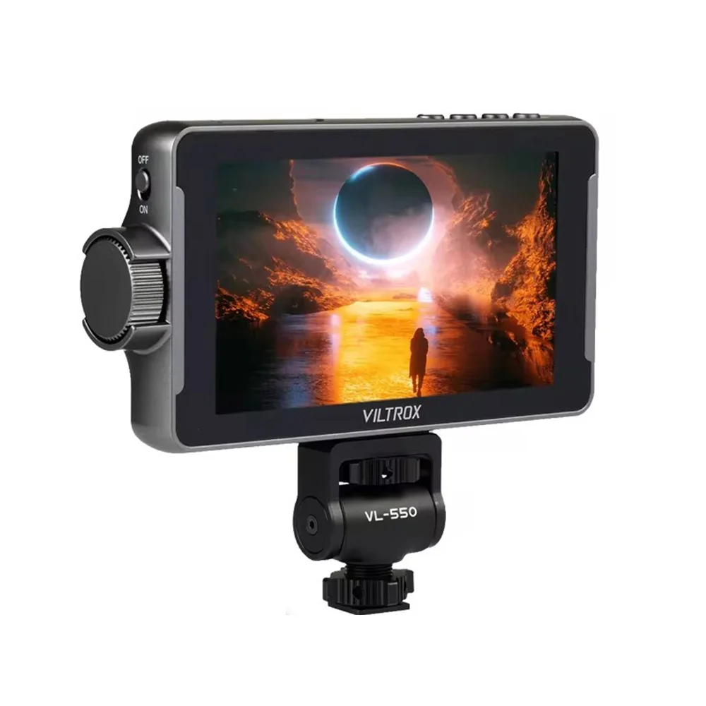 

VILTROX DC-550 Pro 5.5 Inch 4K Profissional Portable Camera Studio Monitor for HDMI Touch Screen Field 3D LUT Director Monitor