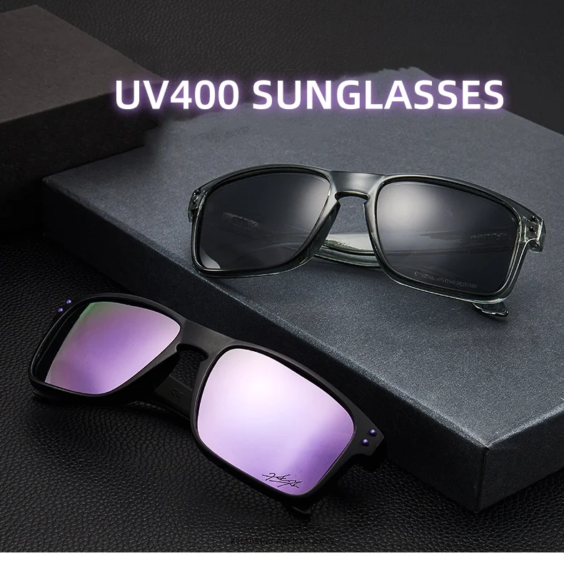 

Fashionable and Trendy Outdoor Cycling Sports Sunglasses Square Glasses UV400 Shades Eyewear Available for Both Men and Women