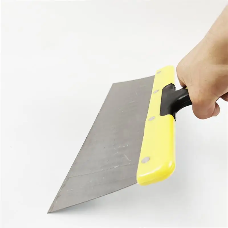 1 Pcs 9.5-39.5cm High Quality Thick Elastic Steel Plastic Handle Putty Knife Scraper Set Construction Tools