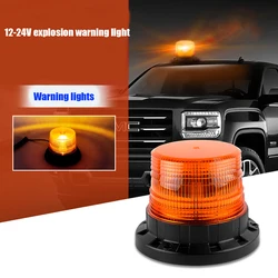 Car Strobe Light Emergency Car Rotating Traffice Indication Car Flash Beacon Light LED Orange Blue Red Flash Car Warning Light