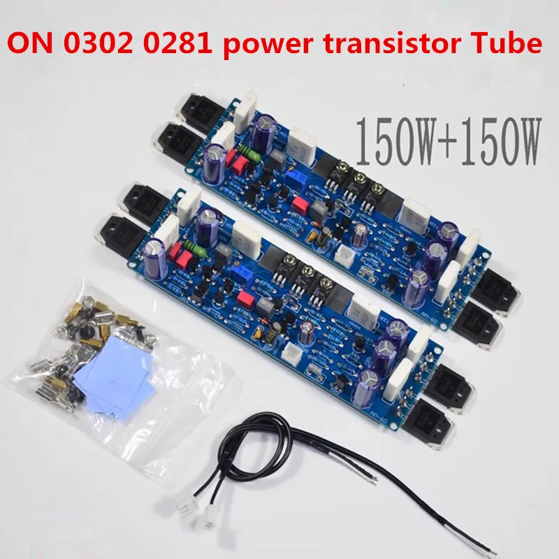 am-60-150w-2-20-canaux-carte-amplificateur-bricolage-fievre-classe-ab-sur-njw0302-njw0281-carte-amplificateur
