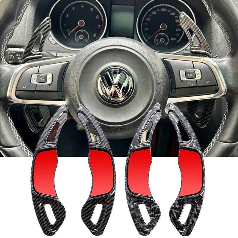 Volante paddle cambio Per Volkswagen VW Golf 7 Rline 7.5 GTI Tiguan Sciricco Touran X Sagitar POLO MK7 GTD GTE accessori