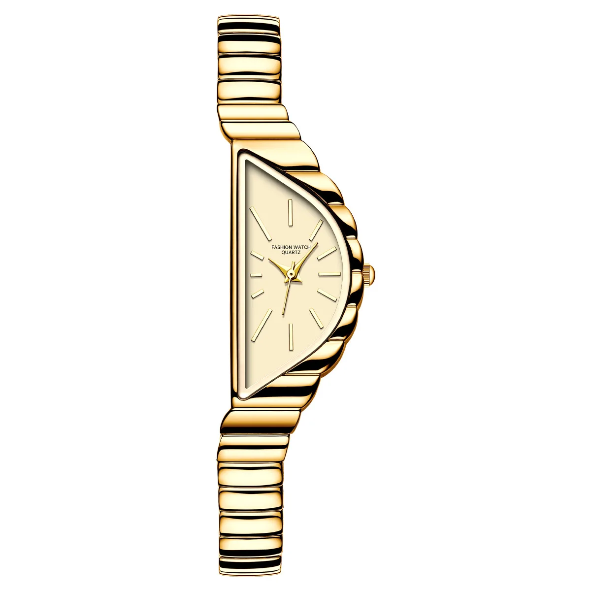 2026 GEDI Watch Women's Irregular Dial Exquisite Fashion Retro Steel Waterproof Female Fashion Quartz Clock Bracelet Watches