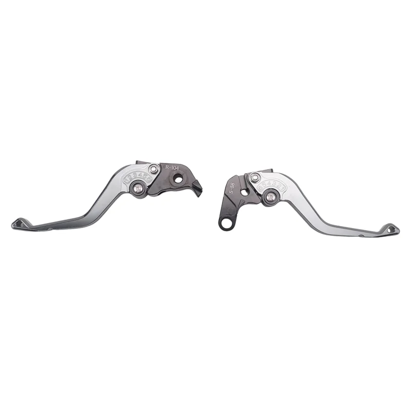 

A33K-Motorcycle Motorbike Brakes Clutch Levers Adjustable Bull Horn For Yzf R1 R6 Yzfr1 Yzfr6 Yzf-R6 1999-2004