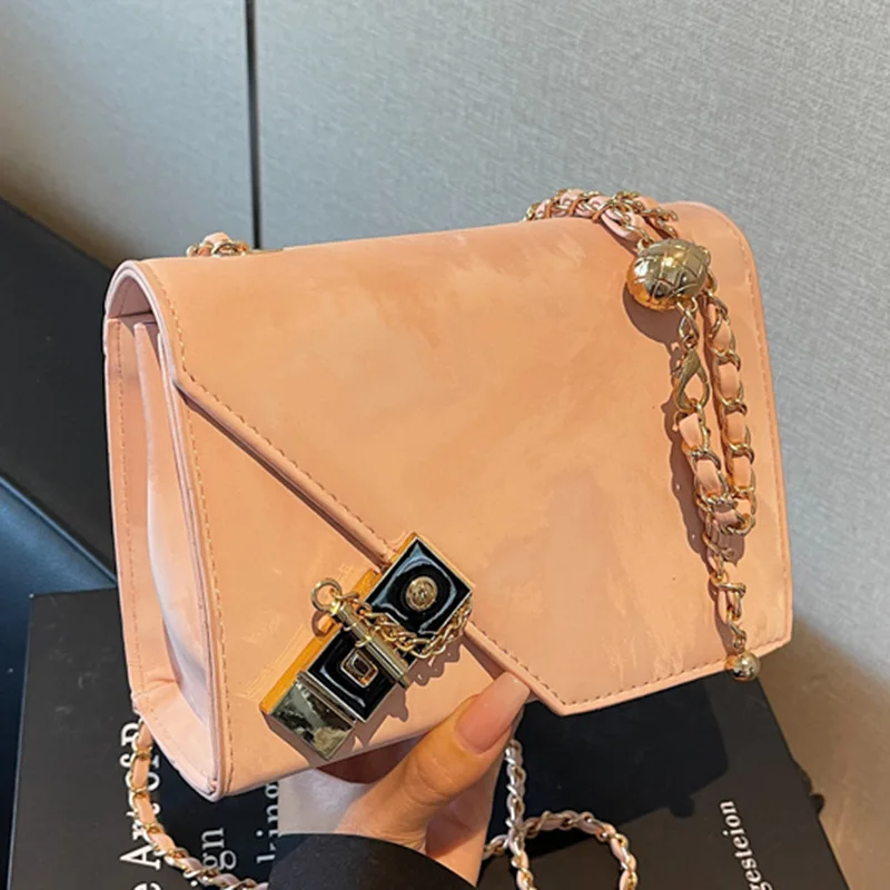 

One Shoulder Messenger Bag Chain Bag Women's 2025 New Fashion Diamond Square Bag Foreign Style Retro Casual