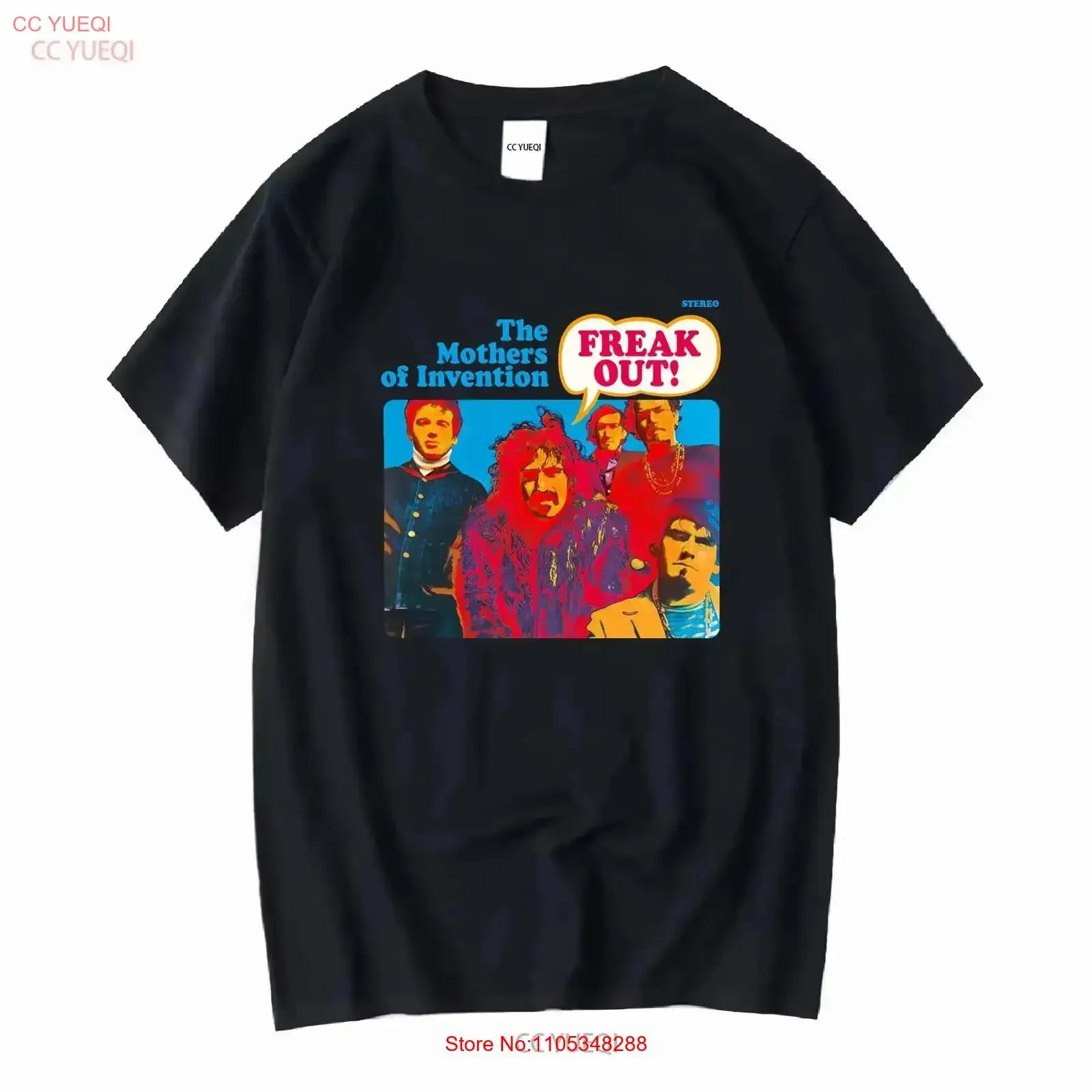 Frank Zappa And The Mothers Of Invention Freak Out T Shirt vintage Washed streetwear Breathable Stylish graphic  vintage