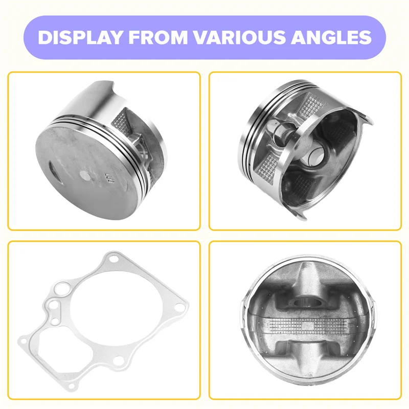 【가격 인하! !】혼다 랜처 TRX420TE TRX420FM 2007-2018 13101-HP5-600용 ATV 피스톤 키트