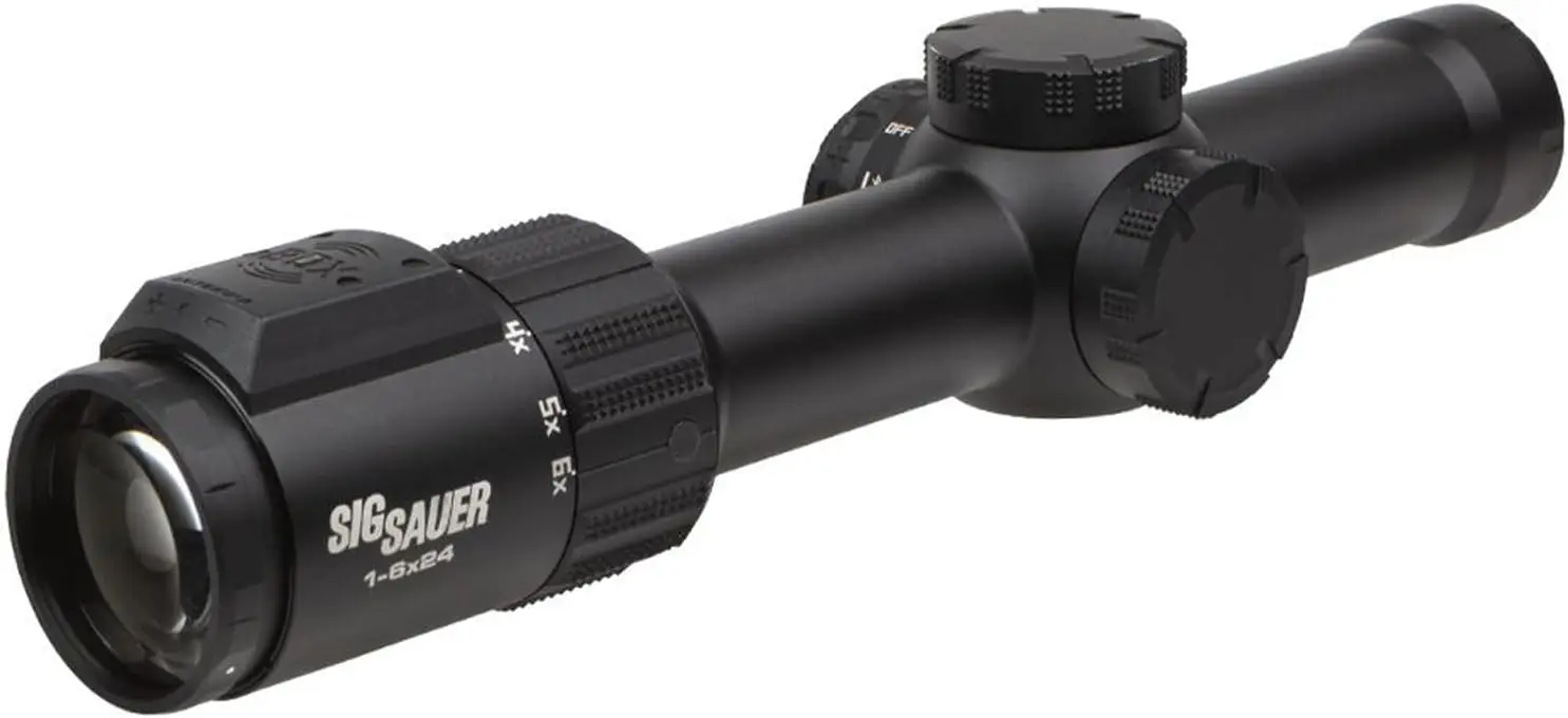 EASY6-BDX 1-6x24mm LPVO Scope with Integrated BDX Ballistic Data Xchange | Compact Lightweight Waterproof Rifle Scope