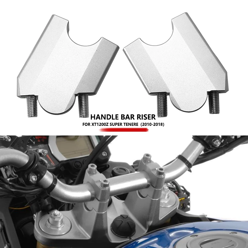 For Yamaha XTZ 1200 Super Tenere XT1200Z XT 1200 Z 2010-2018 2016 2017 Handle Bar Riser Clamp Adapter 28mm Handlebar Heighten