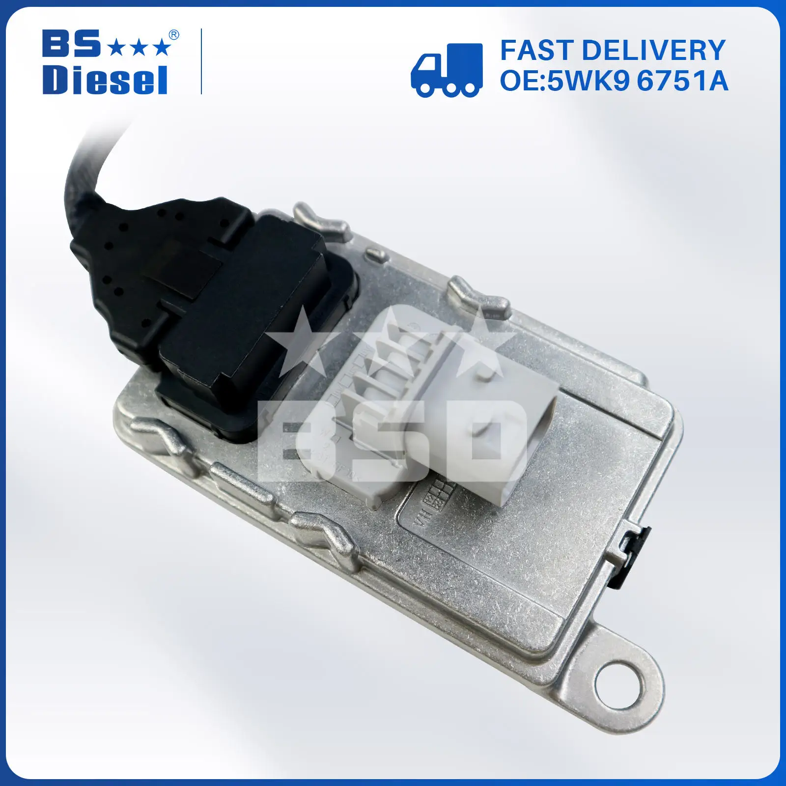 5WK9 6751A Auto Spare Parts New 24V Nitrogen Oxygen Sensor 4326470 5WK96751A for Cummins Diesel Engine