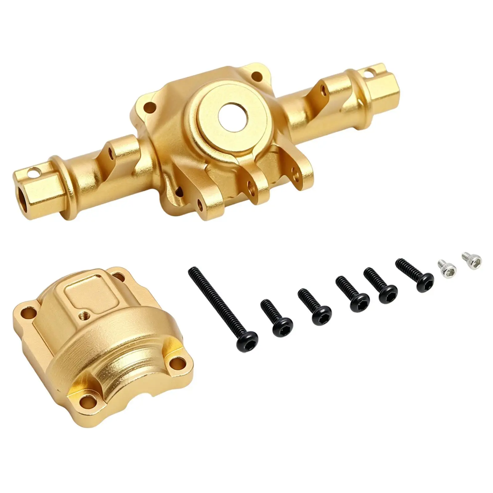 Front and Rear Axle Housing Direct Replaces RC Model Vehicle Parts Aluminum Alloy for 1/18 RC