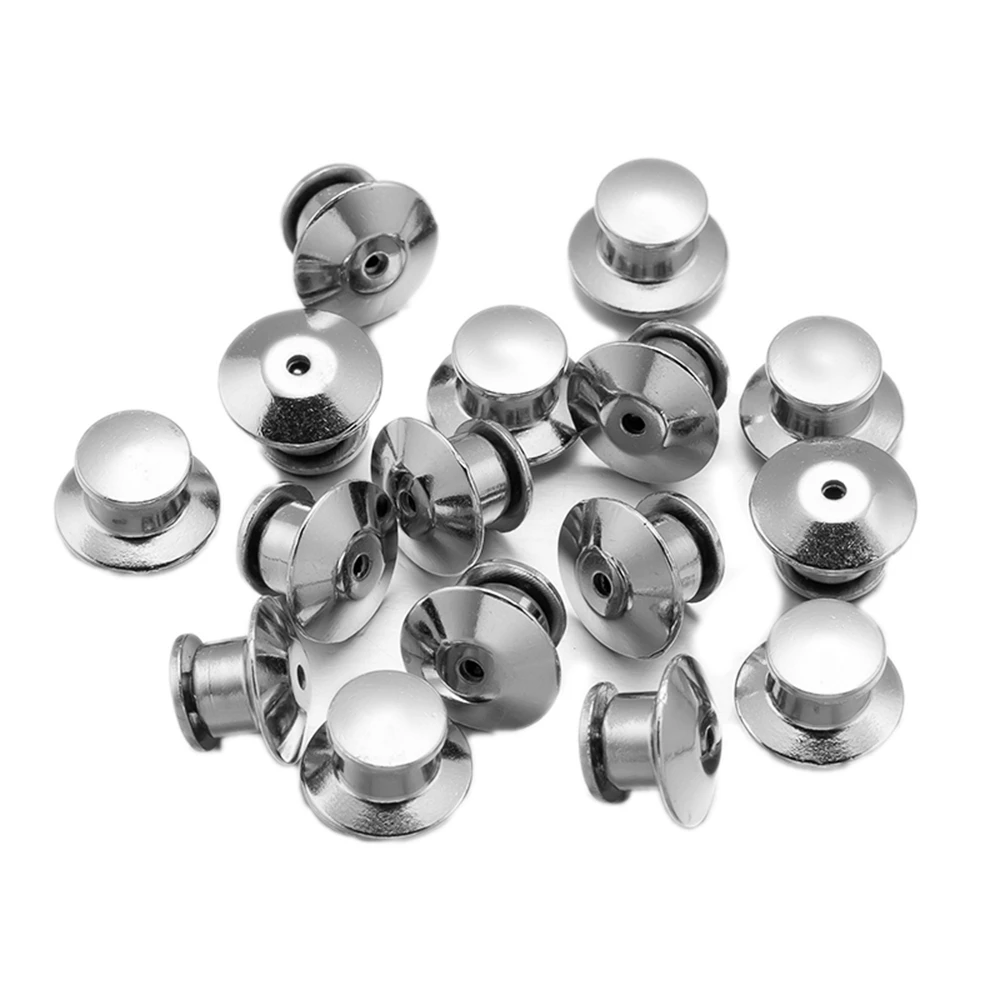 10/30/50 piezas Broches de seguridad metálicos con cierre de seguridad para accesorios de fabricación de joyas DIY, fornituras y manualidades