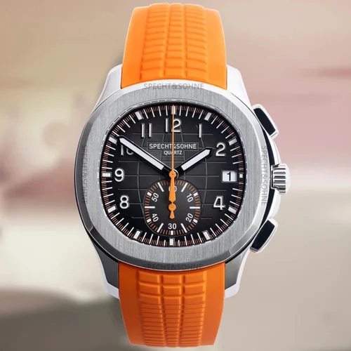 Imagen 2 del producto Specht & Sohne, nuevo reloj superventas para hombre, marca superior, reloj de pulsera de cuarzo cronógrafo de lujo, relojes masculinos de goma, reloj Masculino