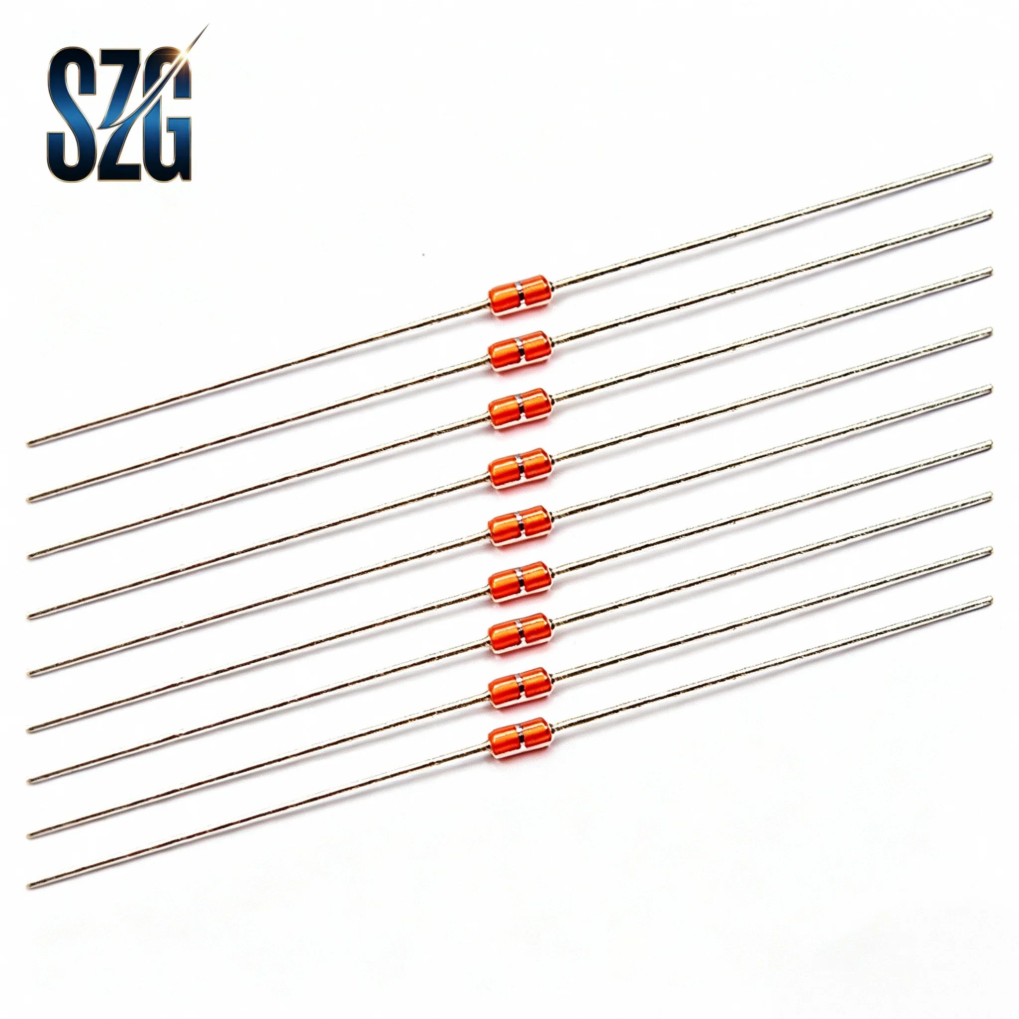 10 Peças/Lote Resistor Térmico NTC MF58-104 103 102 503 202 502 3950 B 1% 1 2 5 10 20 50 100 200K 500K Ohm R Sensor Termistor